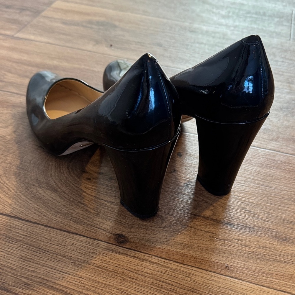Cole Haan Black Patent Leather Heels - Picture 2 of 5